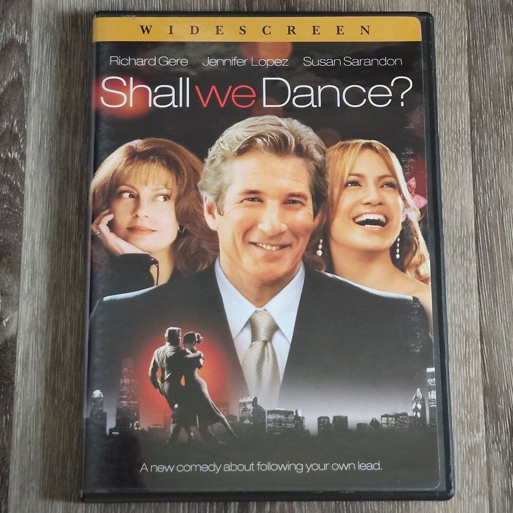 Shall We Dance DVD 2004 Miramax Richard Gere Jennifer Lopez Susan Surandon